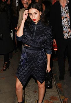 ENGLAND, London: Charli XCX turned out for The Veuve Clicquot Widow Series launch party in London on October 28, 2015.The Veuve Clicquot Widow Series is an homage to Madame Clicquot, who pioneered industry innovations after taking over her late husband's Champagne business. The party is also a nod to freedom of expression by celebrating the arts worldwide. The Veuve Clicquot Widow Series also offers a stylish alternative to a traditional Halloween.