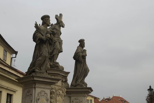 Views of capital of Czech Republic Prague in autumn.