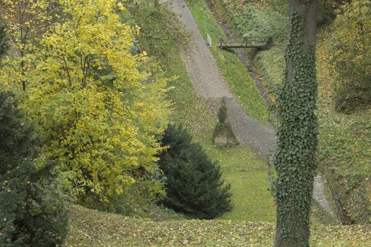 Views of capital of Czech Republic Prague in autumn.