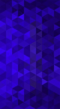 abstract blue triangle background low poly illustration 