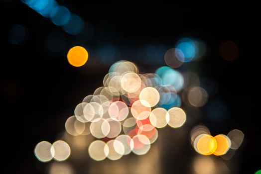 bokeh blurry abstract beautiful color light
