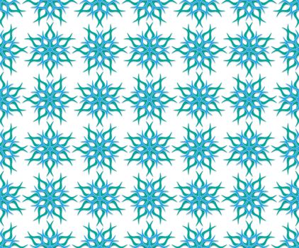 background or textile abstract floral pattern starry