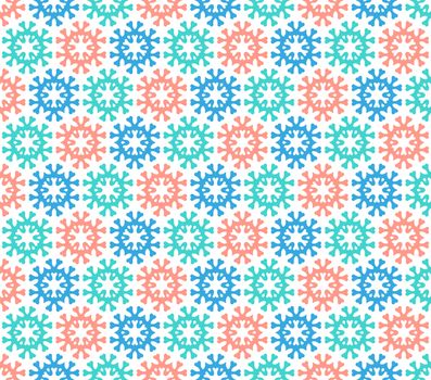 abstract illustration Christmas pattern on paper or fabric