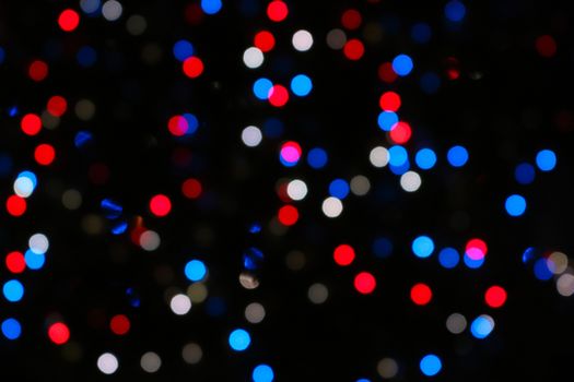 image of bright colorful bokeh blurry background