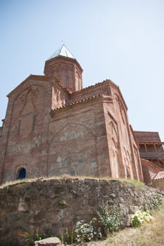 Old ancient church in Georgia Kaheti region