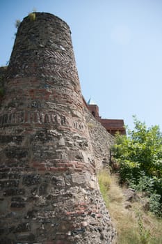 Old ancient church in Georgia Kaheti region