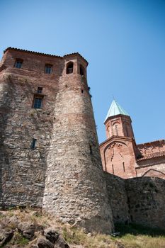 Old ancient church in Georgia Kaheti region