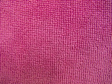 Pink towel texture, cloth background