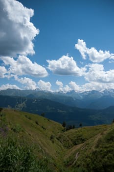 Nature and travel in Georgia svaneti region mountain