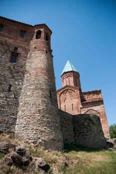 Old ancient church in Georgia Kaheti region