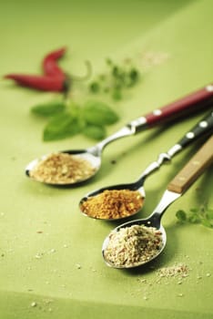 Three Spoonfuls of seasonings