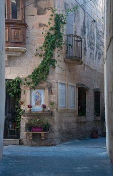Detail of a streetof Rabat , Malta.NEF