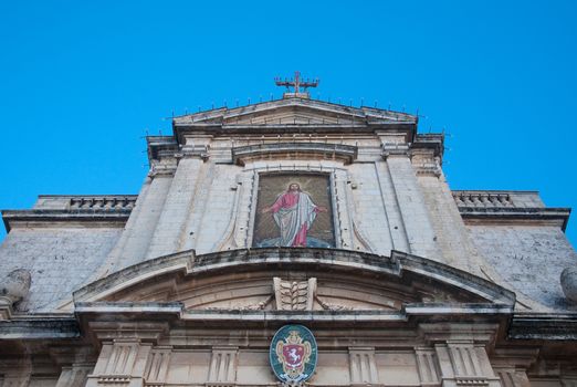 Detail of the cathedral city of Rabat, Malta.NEF