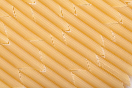 background the texture of raw pasta closeup