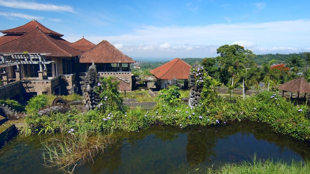 Hotel with ghost on island Bali                      