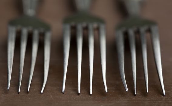 Bent teeth of old kitchen utensils - forks.







Plugs.