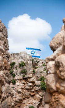 Ruins in Israel vacation travel of historic sites