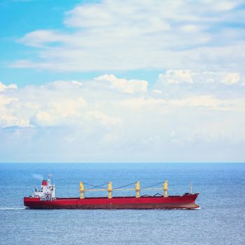 Bulk Carrier Ship in the Black Sea