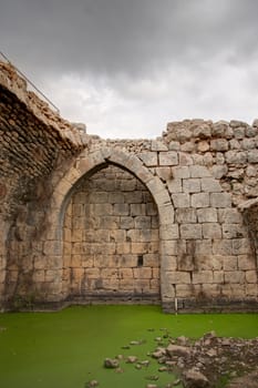 Castle ruins in Israel tourosim and travel