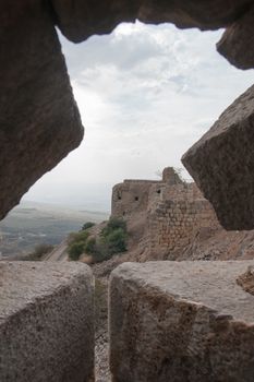 Castle ruins in Israel tourosim and travel