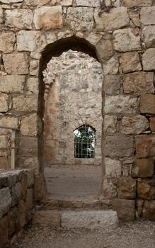 Yekhiam national park Castle in Israel for holiday travel