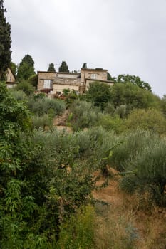 Old houses in nothern Israel town