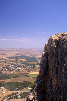 Mountains and nature in Galilee, Israel - travel vacation in  Middle East