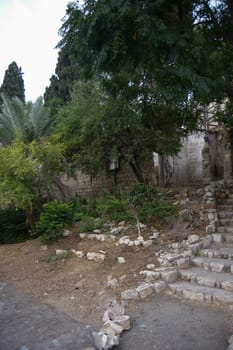 Old houses in nothern Israel town