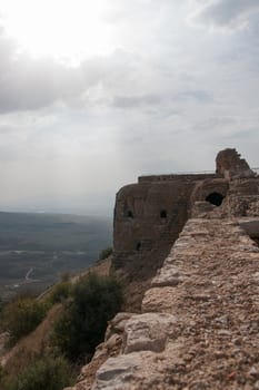 Castle ruins in Israel tourosim and travel