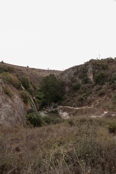 hiking in north galilee natural reserve in israel