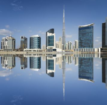 Dubai skyline, United Arab Emirates