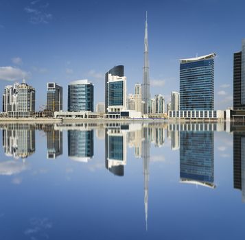 Dubai skyline, United Arab Emirates