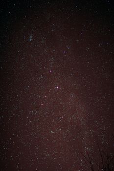 Astro Photo: Starfield with Cassiopeia and Milky Way