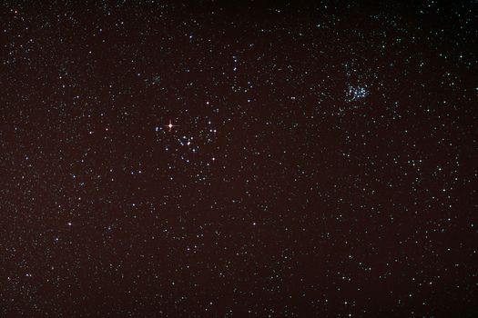 Astro Photo: Starfield with Taurus and Pleiades