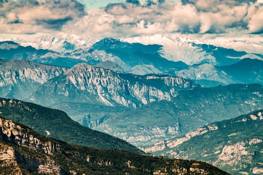 Views of the Dolomites, Italian alps famous worldwide.