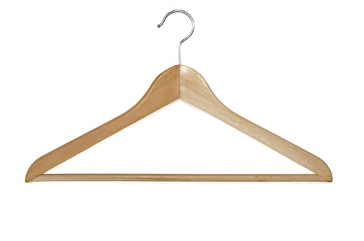 Hanger on the white background.