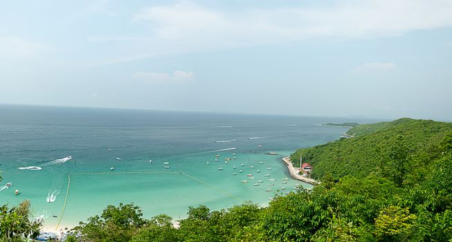 View point at Koh Lan Island Phattaya Thailand