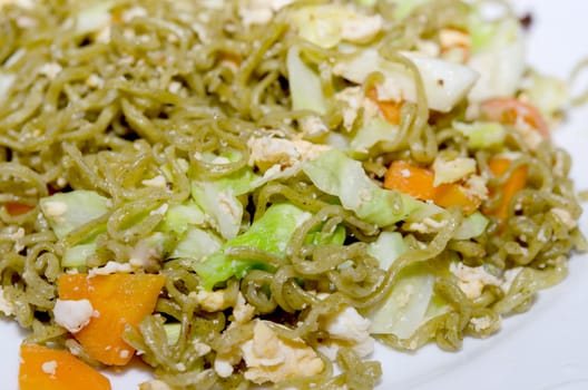 Noodles made from vegetables