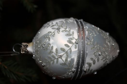 White Christmas decoration