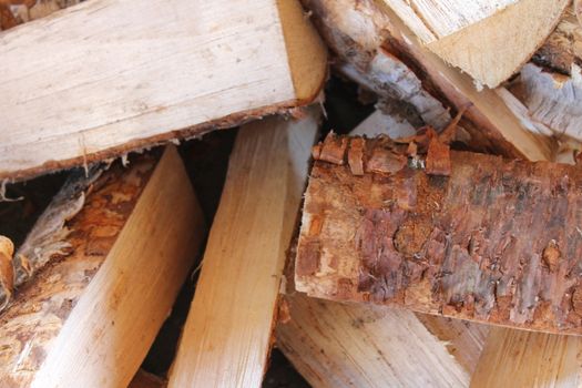 Pile of firewood