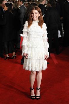 UNITED KINGDOM, London: Julianne Moore attends the UK premiere of The Hunger Games: Mockingjay - Part 2 at Odeon Leicester Square in London on November 5, 2015. 