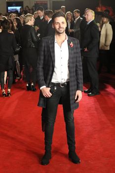 UNITED KINGDOM, London: Ben Haenow attends the UK premiere of The Hunger Games: Mockingjay - Part 2 at Odeon Leicester Square in London on November 5, 2015. 