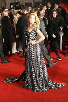 UNITED KINGDOM, London: Natalie Dormer attends the UK premiere of The Hunger Games: Mockingjay - Part 2 at Odeon Leicester Square in London on November 5, 2015.