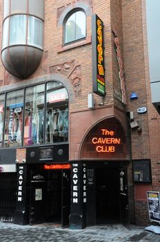 Liverpool's famous Cavern Club,
