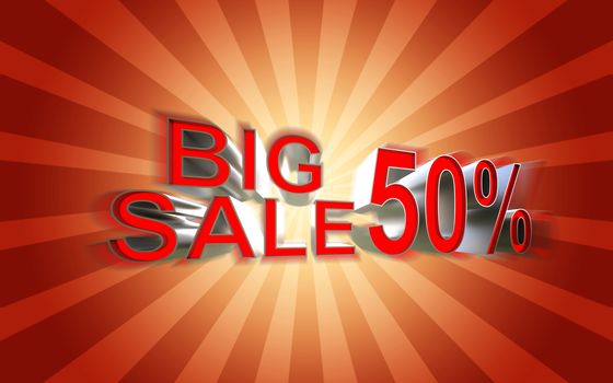 Big sale poster