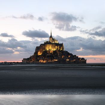 Le Mont Saint Michel, Normandy, France