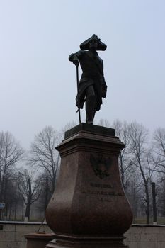 a monument to the Russian Emperor Paul I Gatchina