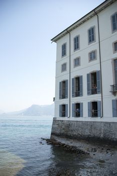 Travel in isolla bella island on lago maggiore