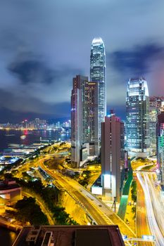 Hong Kong City Night