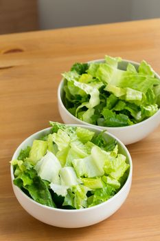 Fresh lettuces